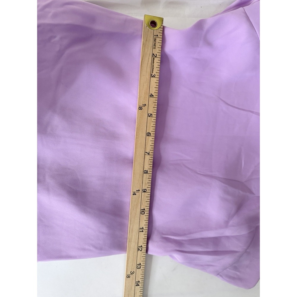 Revolve Super Down Mini Dress XS Lavendar Strappy Tie Back Vacay Beach - Picture 11 of 12